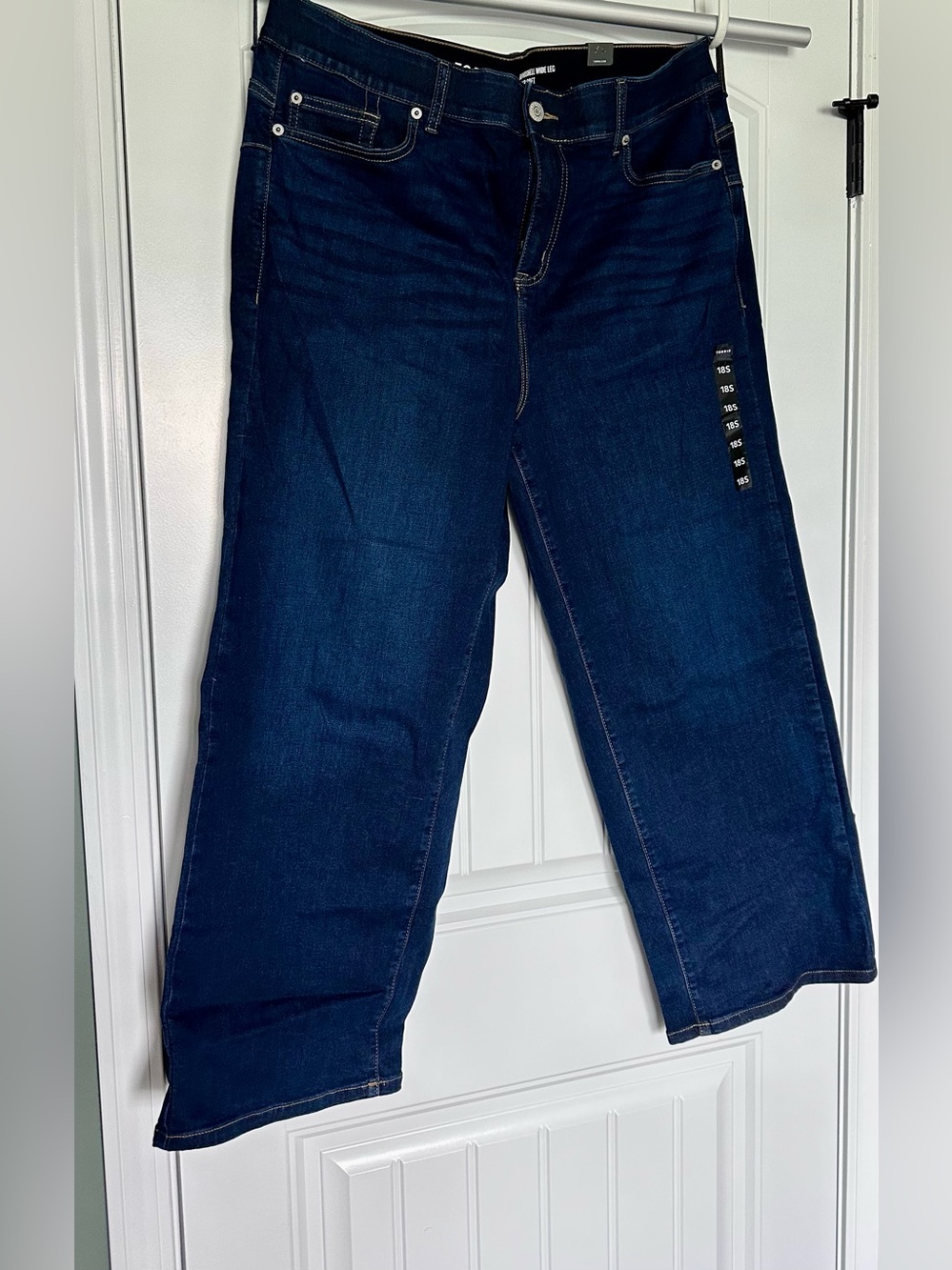 NWT Torrid Bombshell Wide Leg Super Soft Jeans 18S Dark Wash